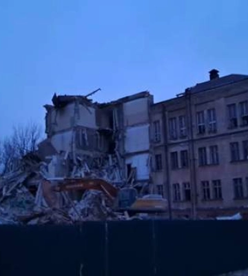 Один из корпусов Львовской политехники снесли