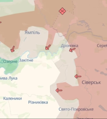 Армія рф здійснює марні спроби закріпитися в Дронівці на Донеччині – DeepState (Відео)