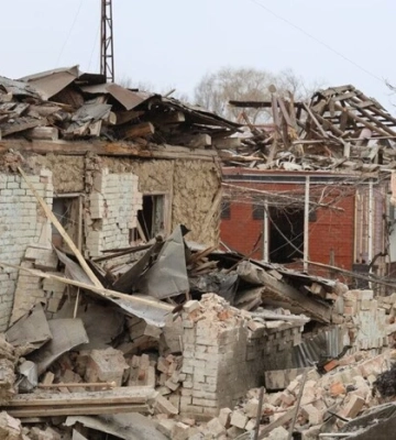 Черкащина: наслідки удару російською ракетою по Умані 