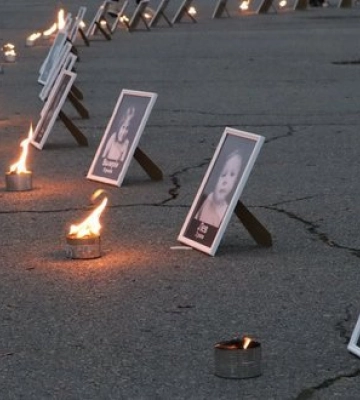 На Кіровоградщині вшанували пам’ять дітей, чиї життя обірвала війна Росії проти України. ВІДЕО+ФОТОрепортаж