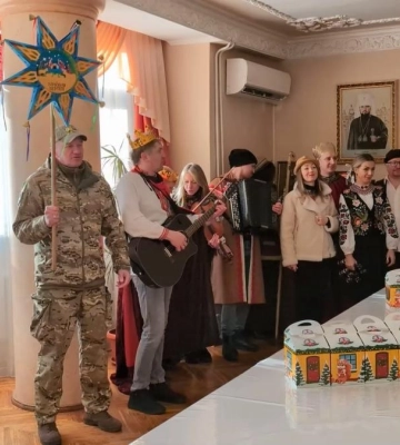Як у Рівному на Різдво колядував "Зірковий Вертеп" (ВІДЕО)