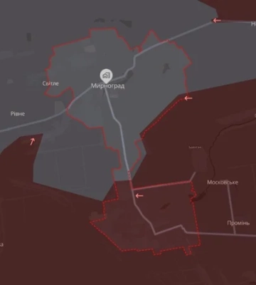 Оборону Мирнограда усилили дополнительными силами — группировка войск Восток