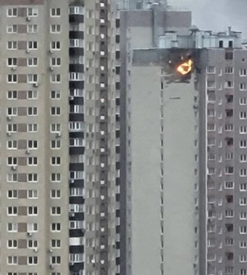 П'ятеро постраждалих у Києві через ворожу атаку - мер