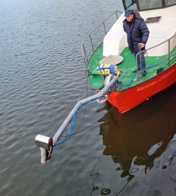Проведено промірні роботи на річці Південний Буг для оновлення навігаційних карт