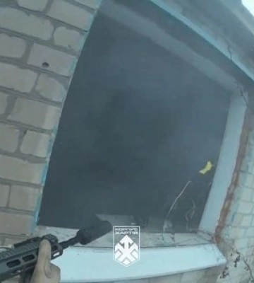 Зачистка Купянска бойцами 2-го корпуса НГУ "Хартия". ВИДЕО