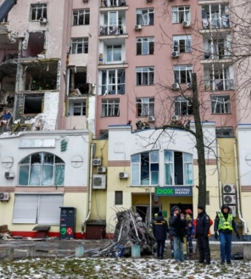 Ворог завдав ракетних та дронових ударів по Києву