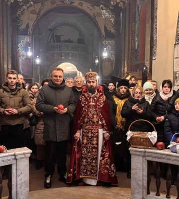 Чому у Вірменському катедральному соборі Львова освятили гранати