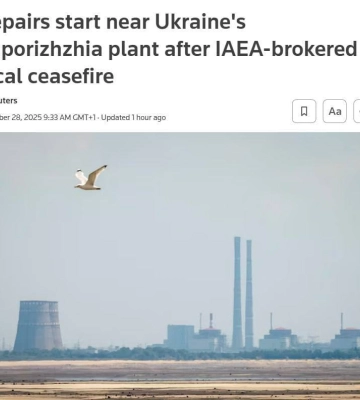 Украина и РФ договорились о локальном прекращении огня для ремонта линий электропередач возле ЗАЭС — Гросси