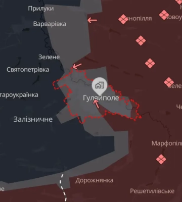 Бої за Гуляйполе тривають: частина населеного пункту під контролем росіян – Сили оборони Півдня (відео) (Відео)