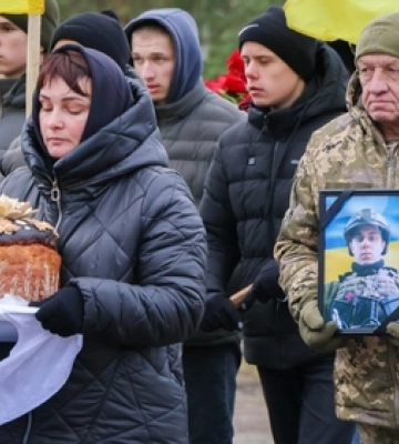 На Волині попрощалися з 20-річним захисником Костянтином Масюком 