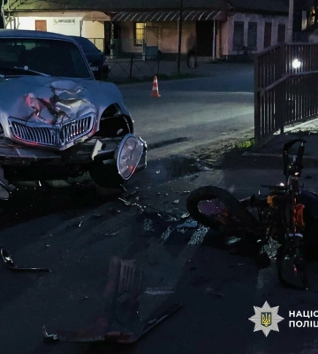 У Білгороді-Дністровському в ДТП постраждав мотоцикліст