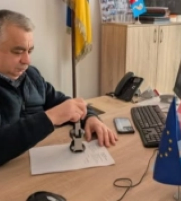 Вишнівська громада підписала Меморандум про партнерство з Троїцькою громадою Луганщини