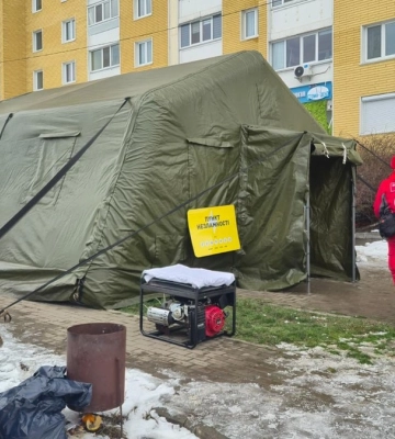 Три пункти допомоги УЧХ працюють у Вишгороді