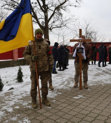 У Луцькій громаді попрощалися з полеглим захисником Іваном Доценком