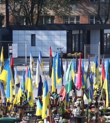 У Львові біля Поля почесних поховань №87 облаштують тимчасовий інформаційний центр