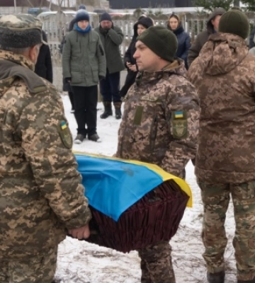 На Тернопільщині перепоховали останки двох воїнів УПА, загиблих у бою з НКВС