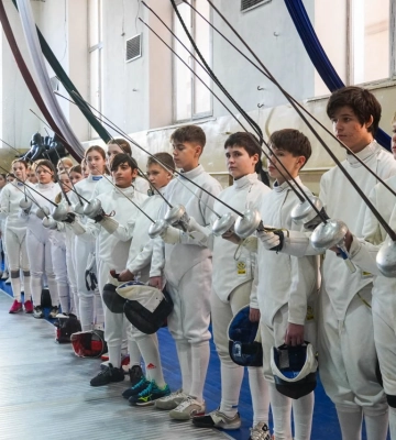 В Ужгороді триває новорічний турнір з фехтування