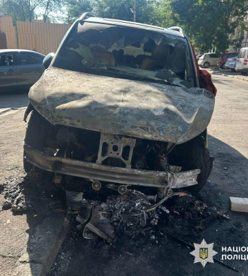 Юнаки з Одещини постануть перед судом за підпали автівок «на замовлення»