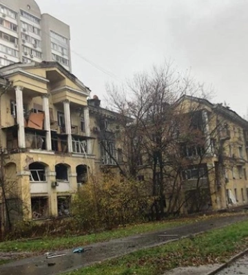 У ОП показали наслідки удару РФ по Дніпру