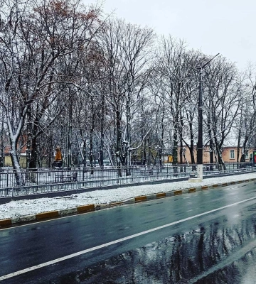 Первый снег в Украине: в сети делятся фото и видео