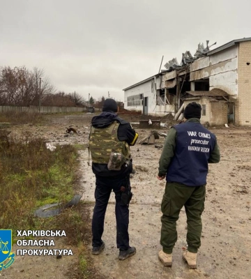 Вісім осіб постраждали 17 листопада через ракетні удари по Харківщині