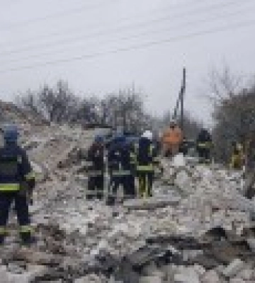 Ракетний удар по Вільнянську на Запоріжжі: кількість загиблих зросла до дев&#039;яти