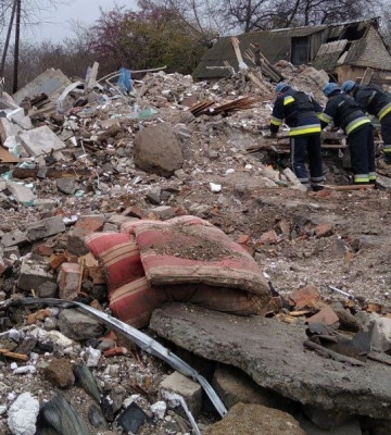 Ракетний удар по Вільнянську на Запоріжжі: кількість загиблих зросла до дев&#039;яти