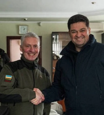 Херсон відвідав посол Литви в Україні