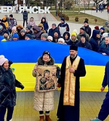У Бердянську окупанти викрали священника, який брав участь у мітингах на підтримку України