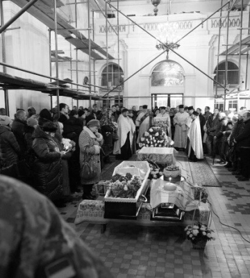 У Луцьку попрощалися із загиблими Героями Олександром Рижковим та Андрієм Толстокоровим