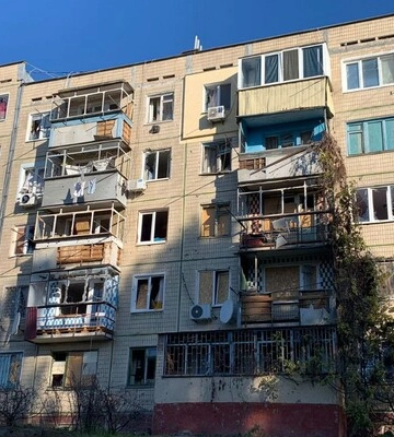 З Нікополя через обстріли з боку захопленого Енергодара виїхали 70% людей