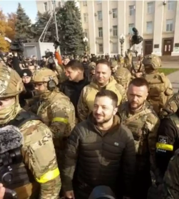 Дезінформація: Зеленський на власні очі переконався, що Херсон — російське місто