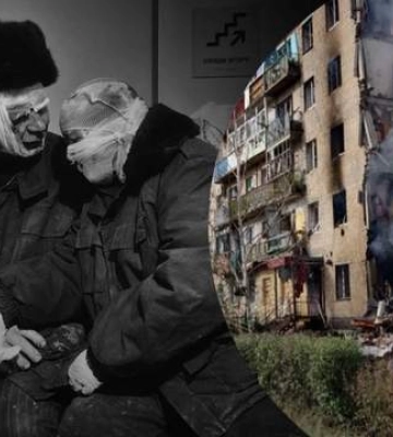 Отобрать любовь невозможно: эмоциональное фото раненой пары пенсионеров из Бахмута