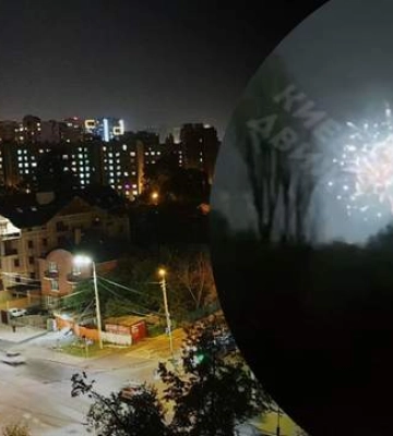 Несмотря на запрет и в разгар войны, в Киеве неизвестные запустили салют: возмутительные кадры