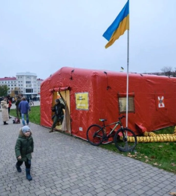В Херсоне заработали 12 пунктов выдачи гуманитарной помощи