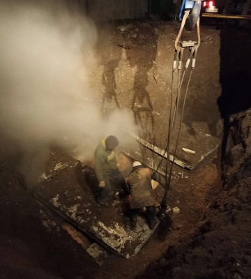 Харківські тепловики працюють у комендантську годину, щоб встигнути до морозів