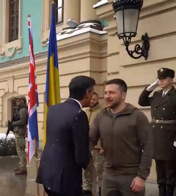 Прем&#039;єр Британії Сунак прибув до Києва