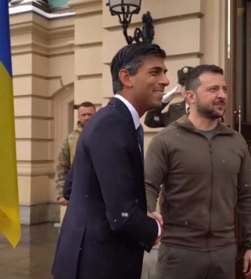 Зеленський та Сунак зустрілися у Києві: подробиці
