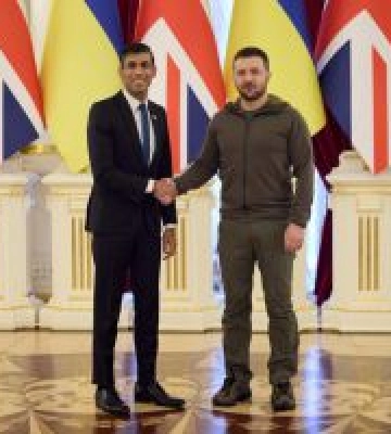 Президент України зустрівся з Прем’єр-міністром Великої Британії в Києві