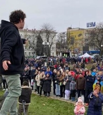 Pianoбой розповів про несподіване прохання херсонців під час концерту