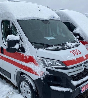 Херсон получил первые авто медицинской помощи