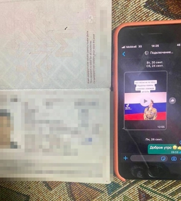 На Одещині прикордонники не пропустили іноземця, який виявився фанатом &quot;руського міра&quot;, - ФОТО