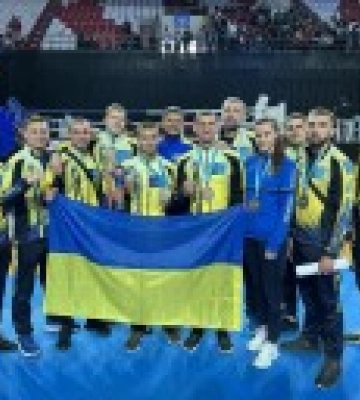 Збірна України з кікбоксингу зайняла друге місце на чемпіонаті Європи
