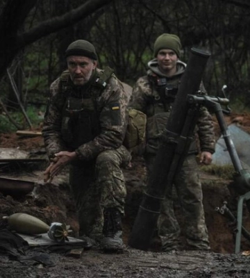 Карта боевых действий в Украине 21 ноября