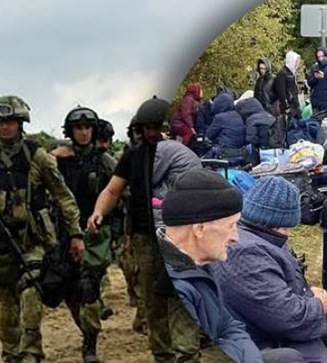 Россияне вывезли сотни коллаборантов из Херсона и Запорожской области в Крым