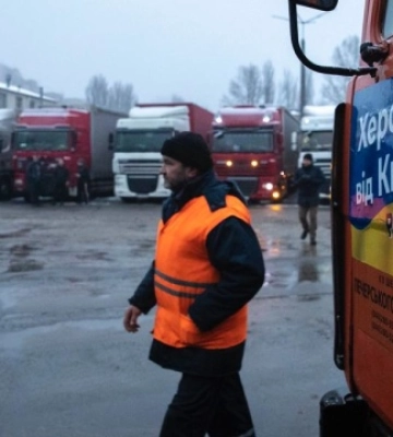 З Києва вирушила допомога Херсону