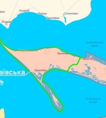 О ситуации на Кинбурнской косе рассказали украинские военные