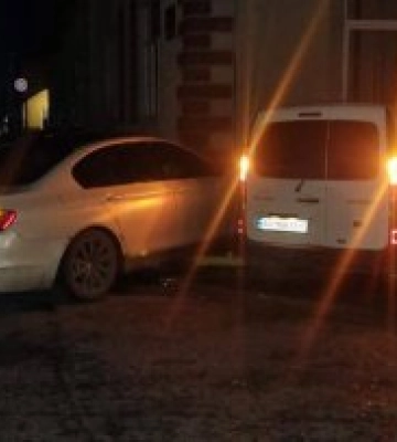 У Тячеві на Закарпатті п’яний &quot;прикордонник на машині кримінального авторитета&quot; потрапив у ДТП