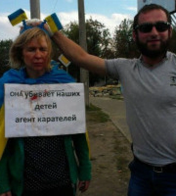 В Україні ліквідували чеченця, який позував з прив&#039;язаною до стовпа українкою у окупованому Донецьку