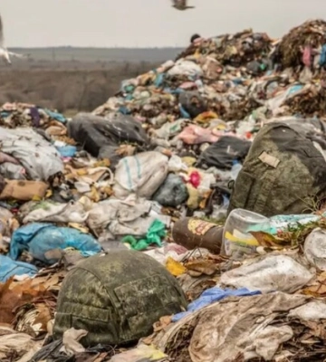 Жителі Херсона розповіли про тіла, які російські окупанти спалювали на звалищі